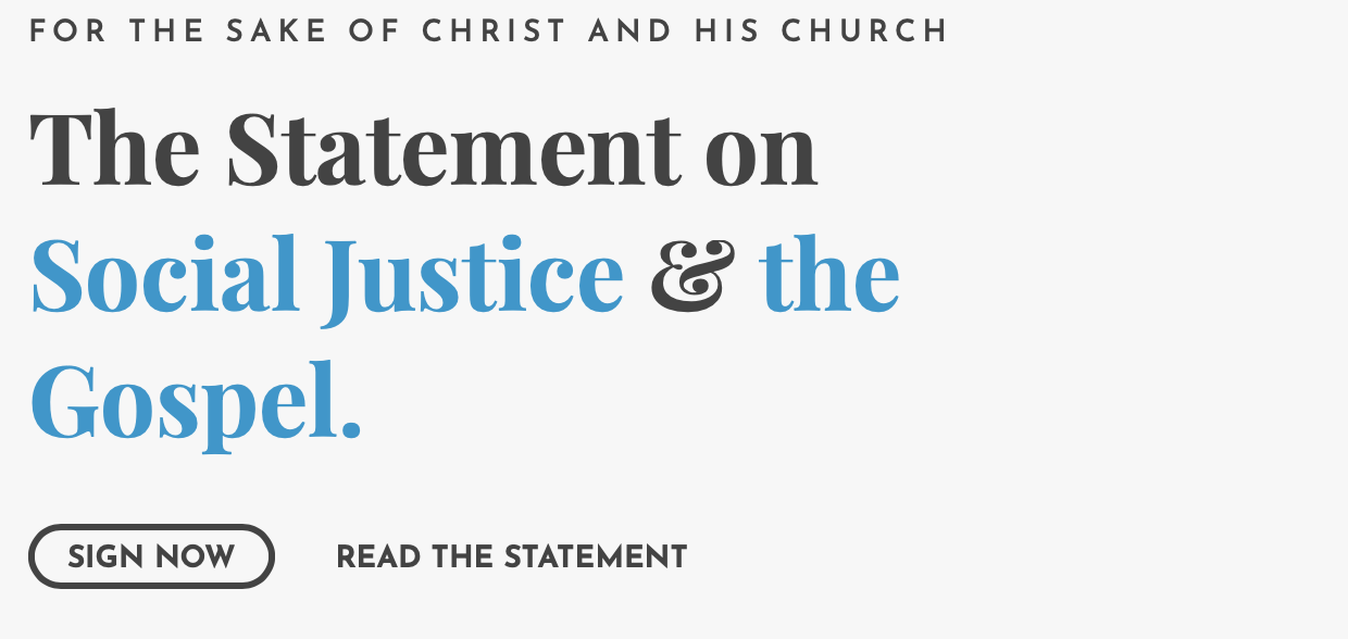 The Statement on Social Justice